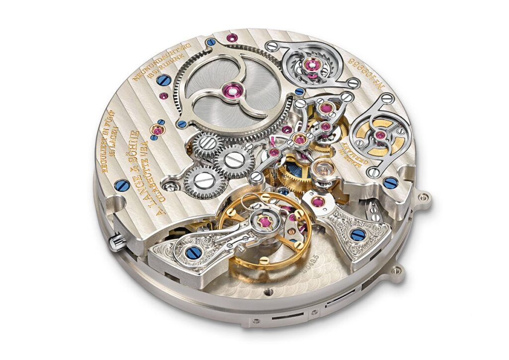 A. Lange Zeitwerk Minute Repeater Movement