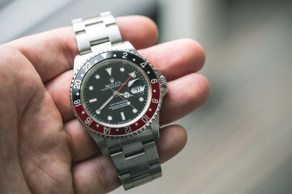 An image of a Rolex Coke Bezel 