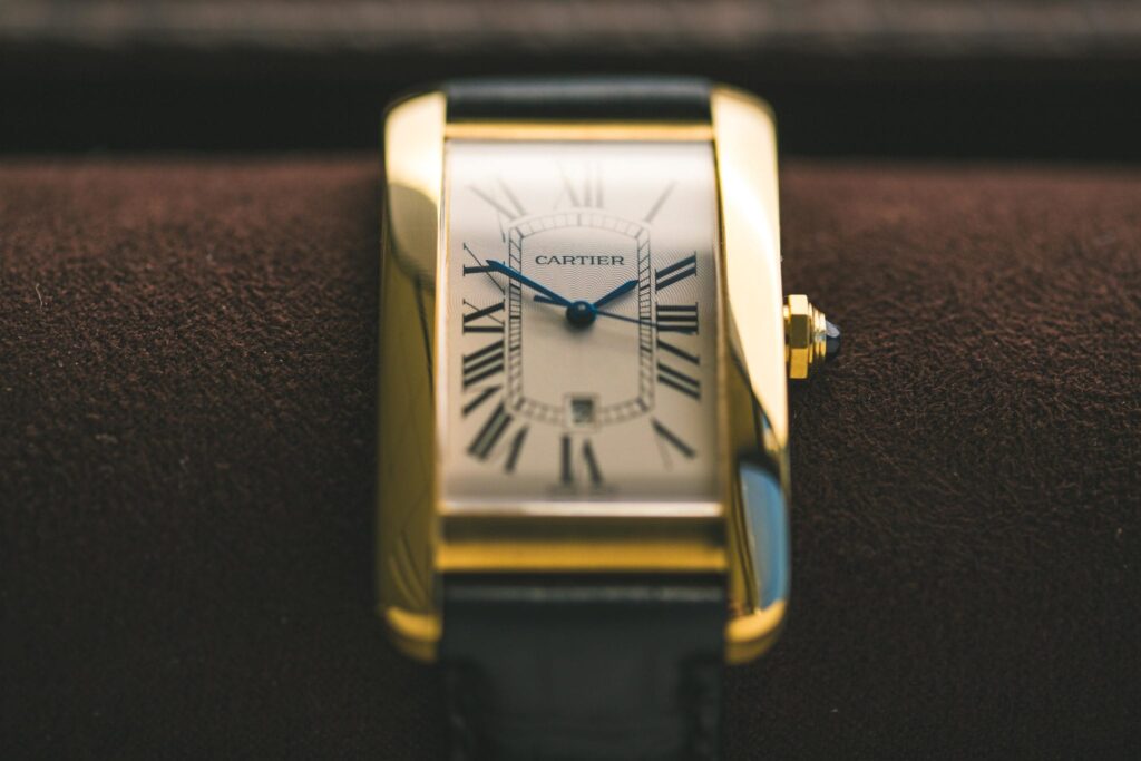 A Cartier Tank Americaine 
