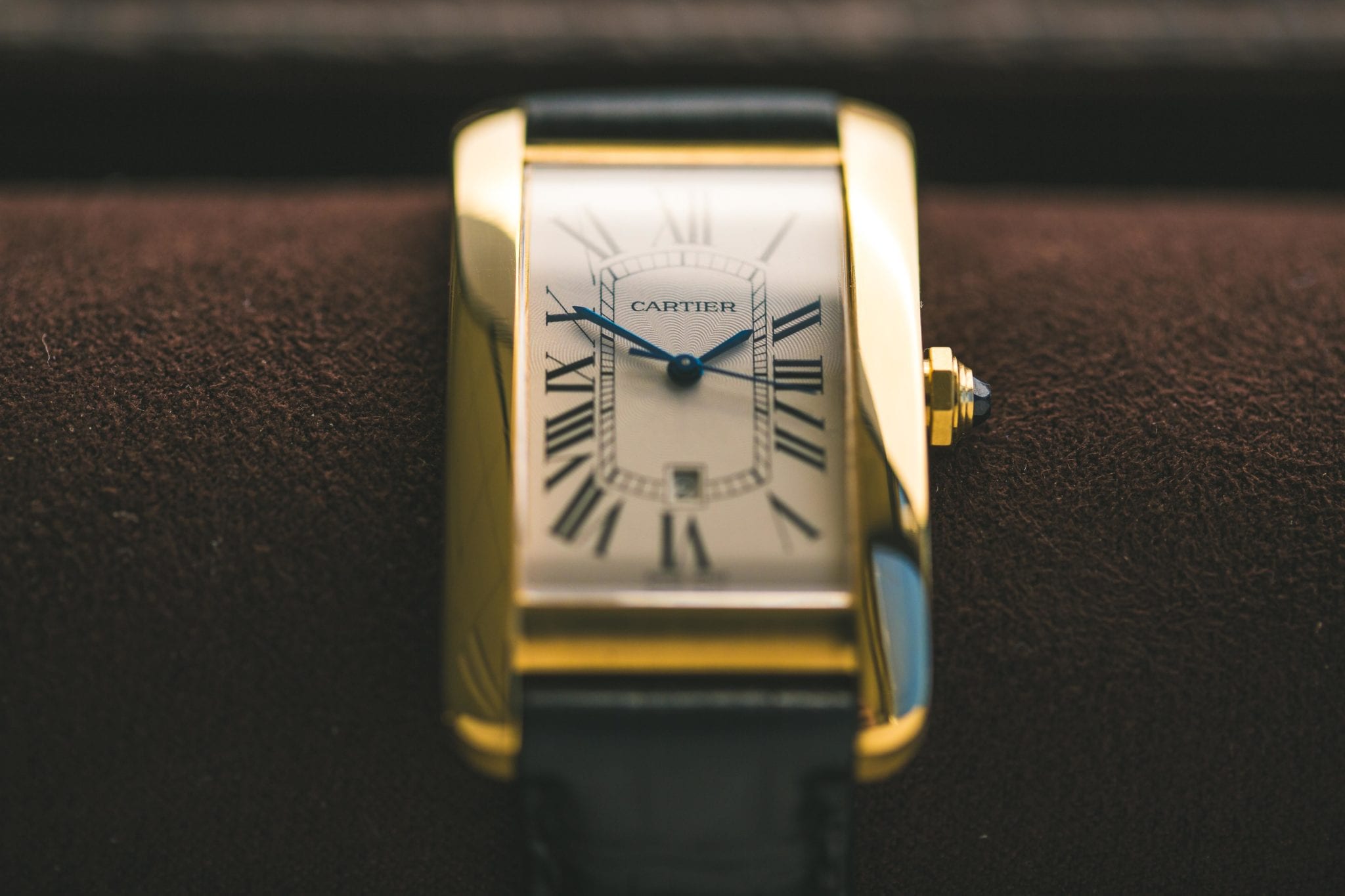 A Cartier Tank Americaine