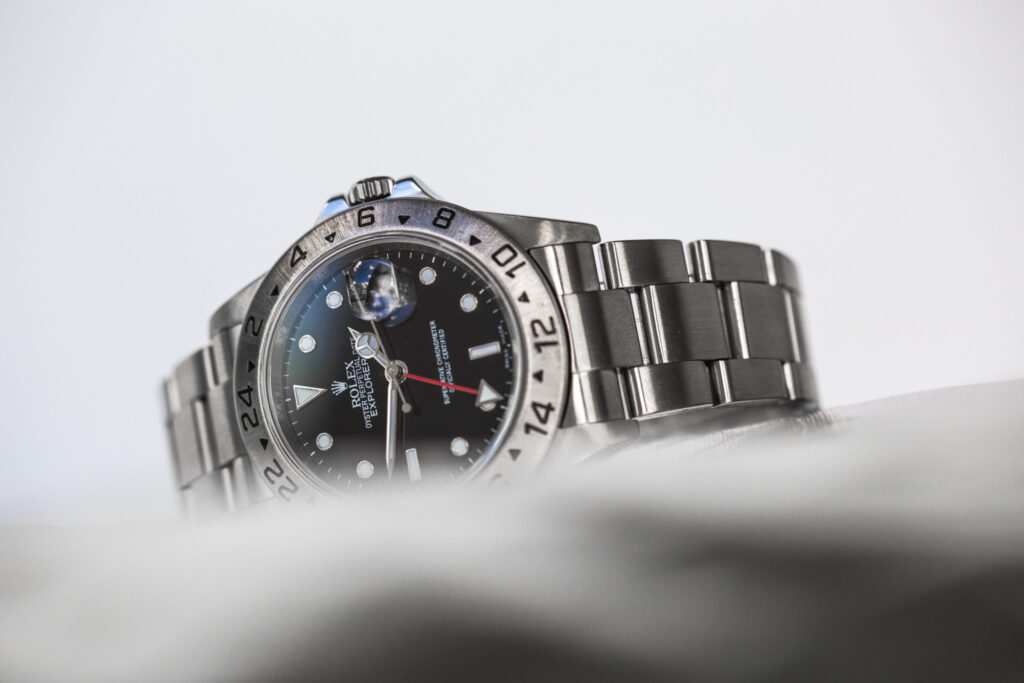 Watch Picks: An image of a Rolex Explorer II