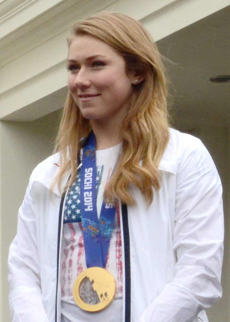 skier Mikaela Shiffrin 