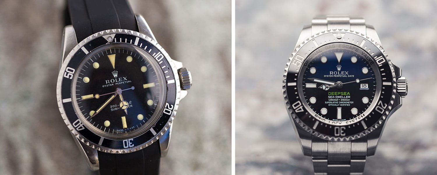 Rolex Deepsea vs. Submariner