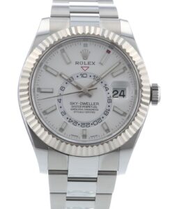 white dial skydweller