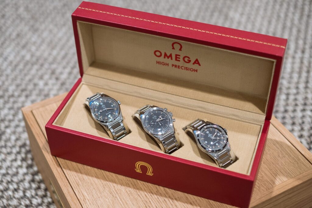 OMEGA 1957 trilogy 