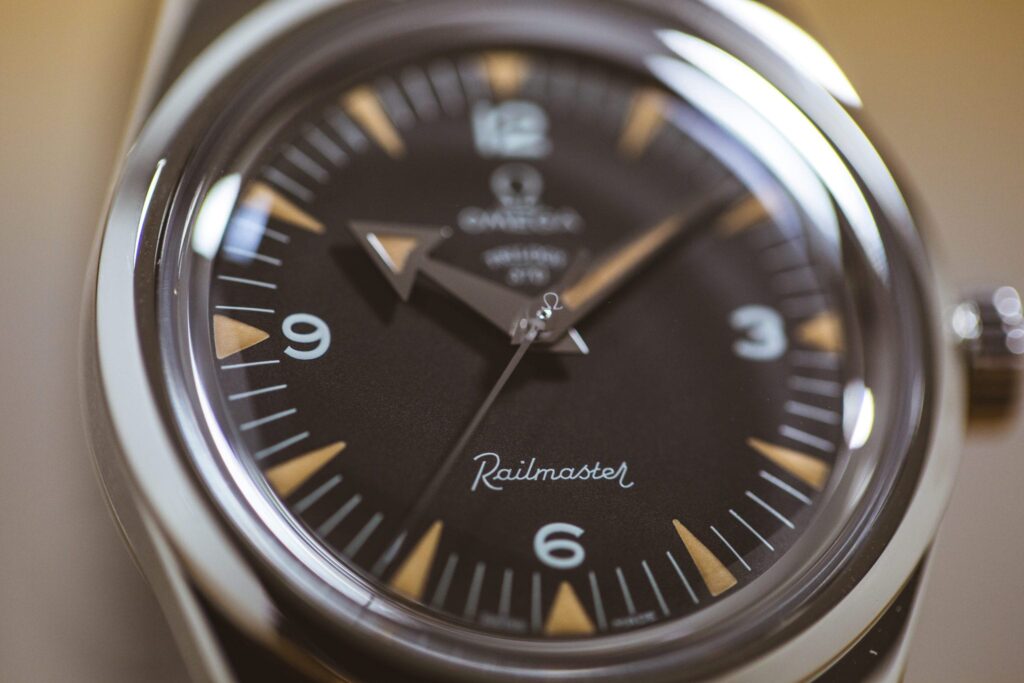 OMEGA 1957 Trilogy edition - the railmaster 