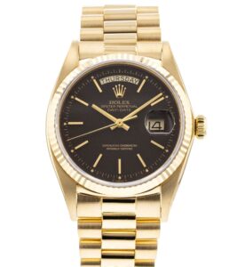 holiday party - rolex president