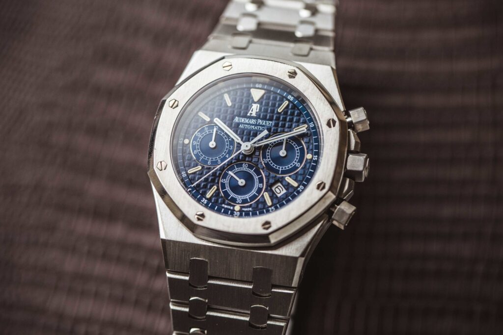 watch hands: Royal Oak with baton hands 