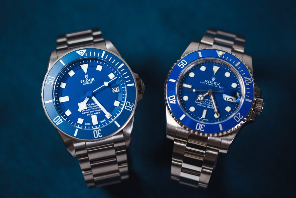 tudor pelagos and rolex submariner 