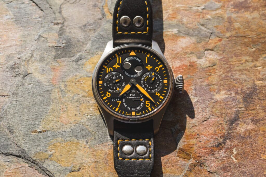 IWC Top Gun yellow 