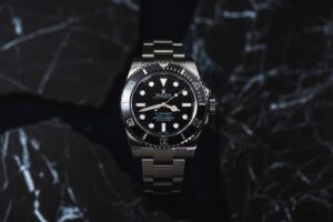 Rolex Submariner on Marble 