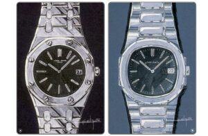 Royal Oak and Nautilus Sketches Original Genta Sketches