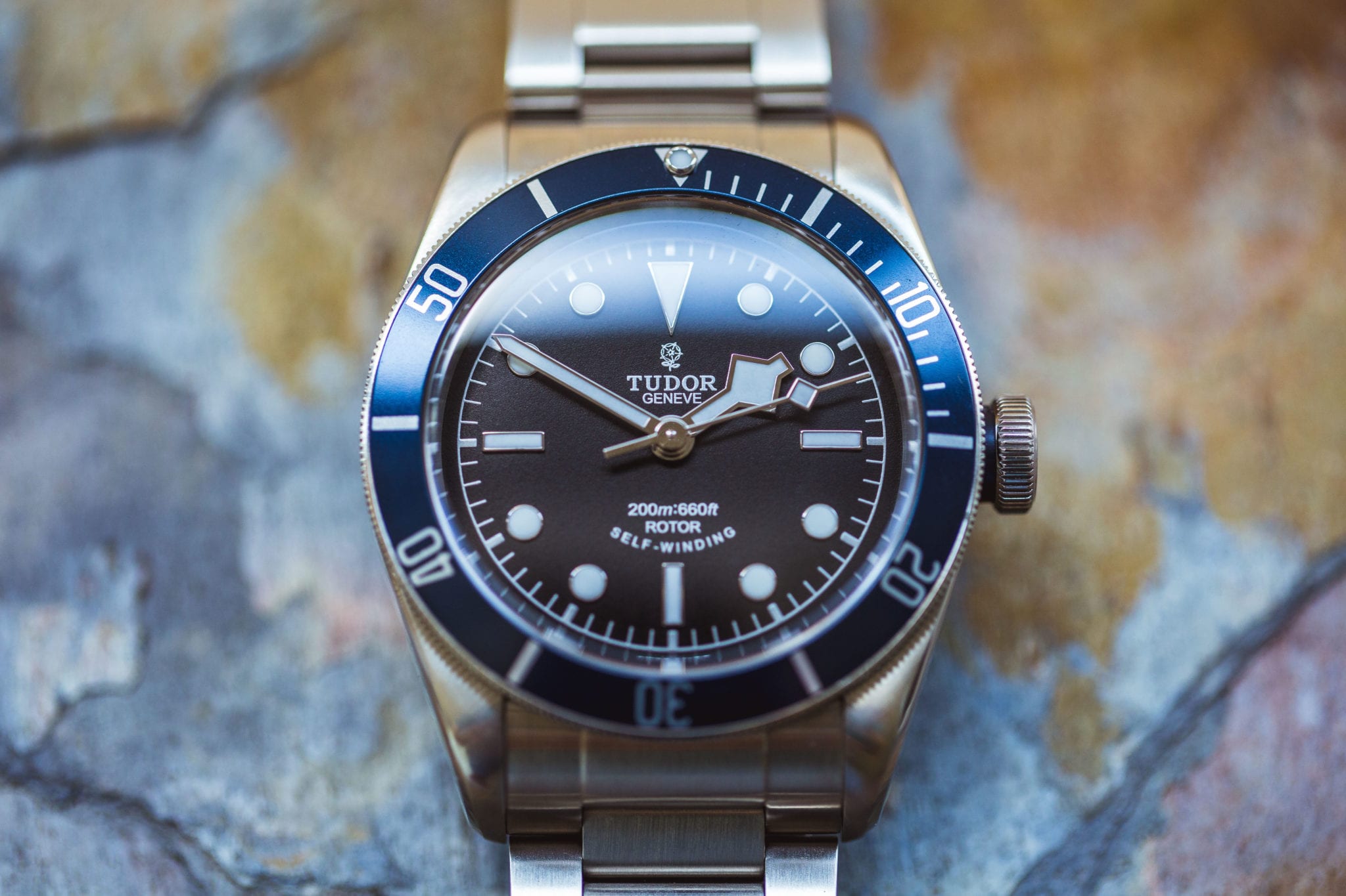 Tudor with Snowflake hands