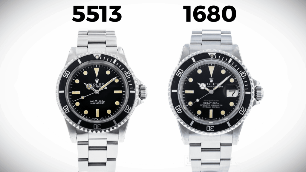 5513 and 1680 Rolex Submariners 5513 and 1680 Rolex Submariners