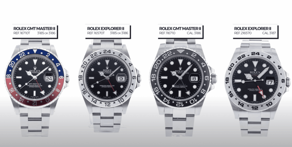 Rolex Sport Models with Cal. 3186