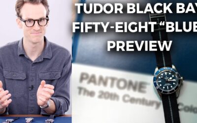 Tudor Black Bay Fifty-Eight Blue | 2020 New Watch Preview