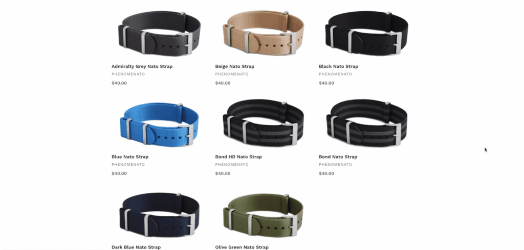 PhenomeNato Watch Straps