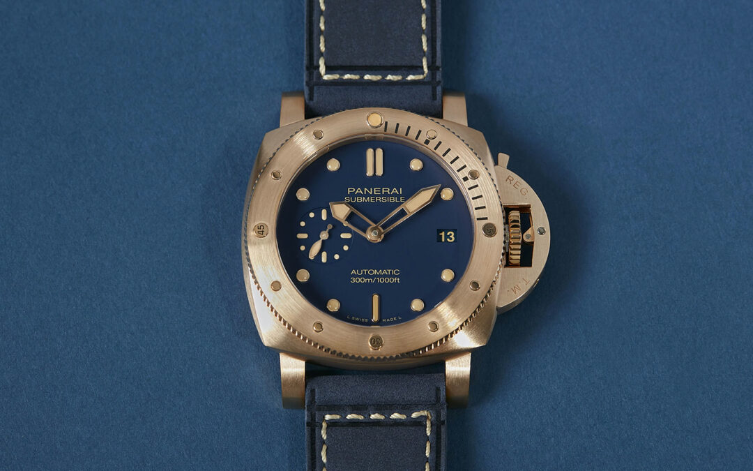 Hands-On: The Panerai Submersible Bronzo Blu Abisso